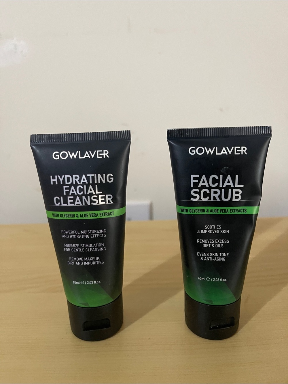 Set of Gowlaver Hydrating Facial Cleanser & Scrub I